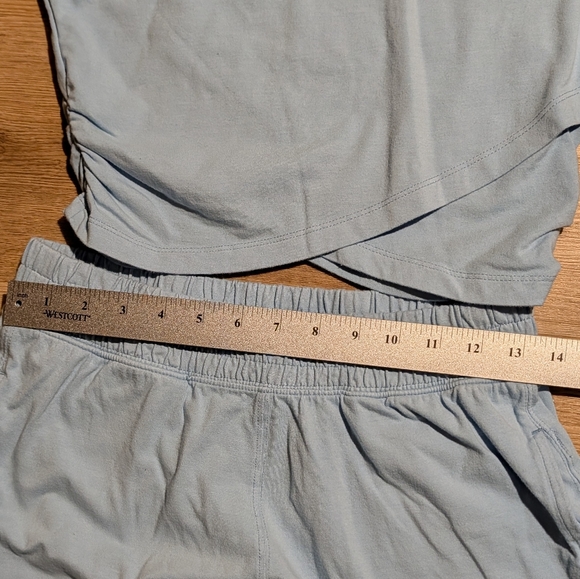 Free People Movement Hot Shot Crossover 2pc Set in Bright Blue sz Small - Picture 12 of 16